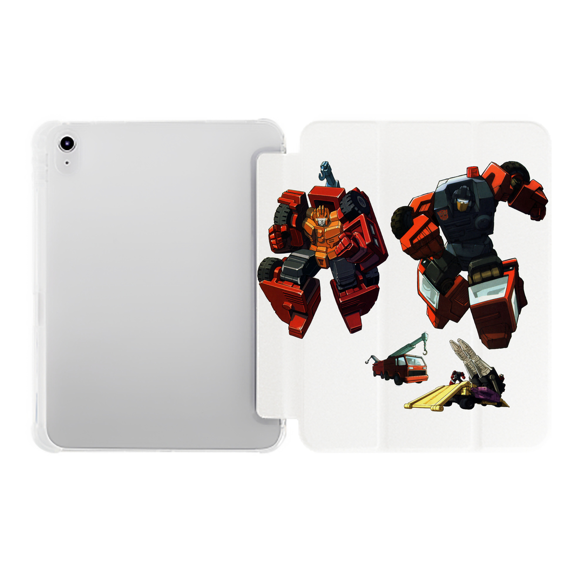 （画像用）  IPad ケース ペン収納付き 三つ折りスタンド PUレザー×シリコン 対応機種9.5/10.5/10.9インチ